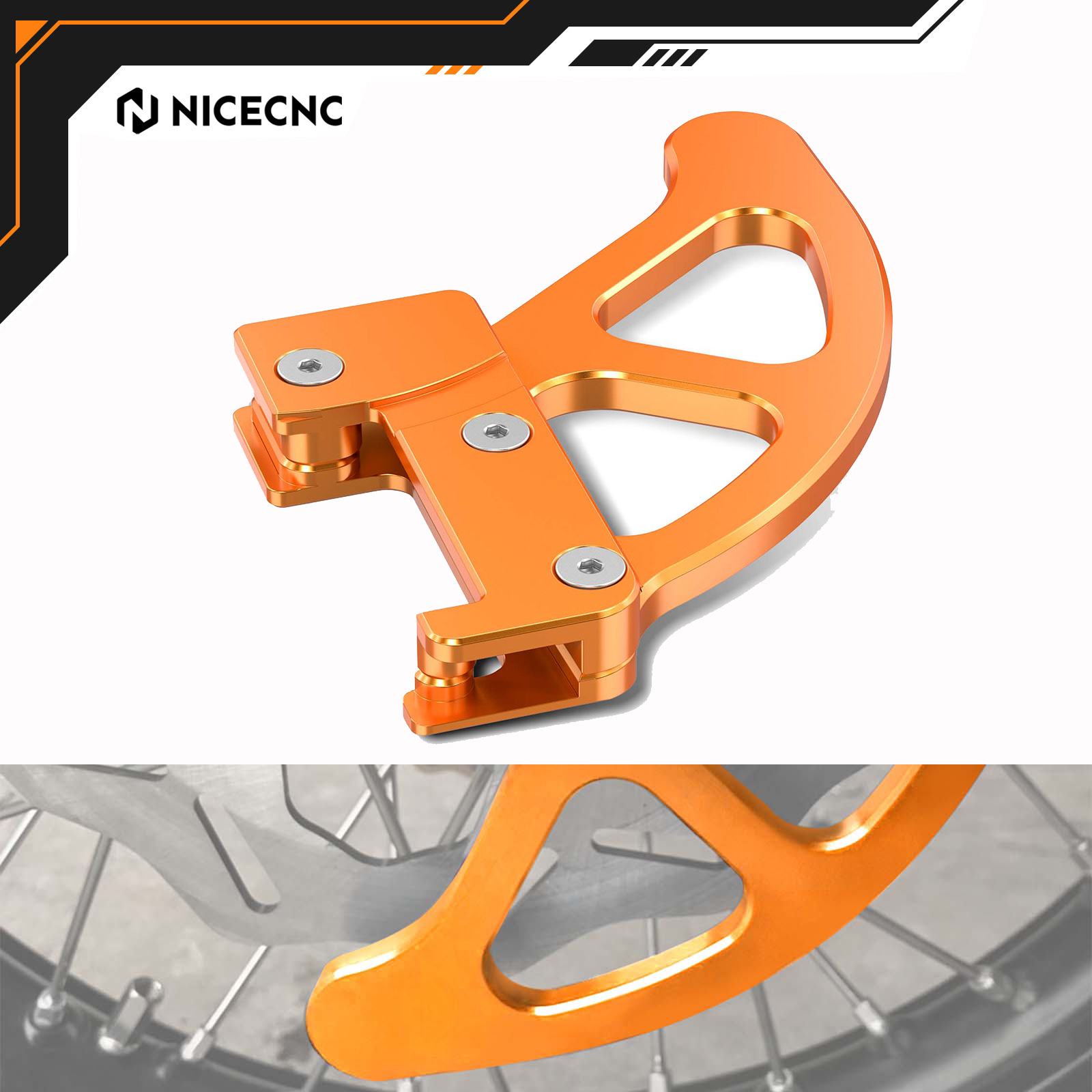 Husqvarna Chainsaw 450 - Защита заднего тормозного диска NICECNC для