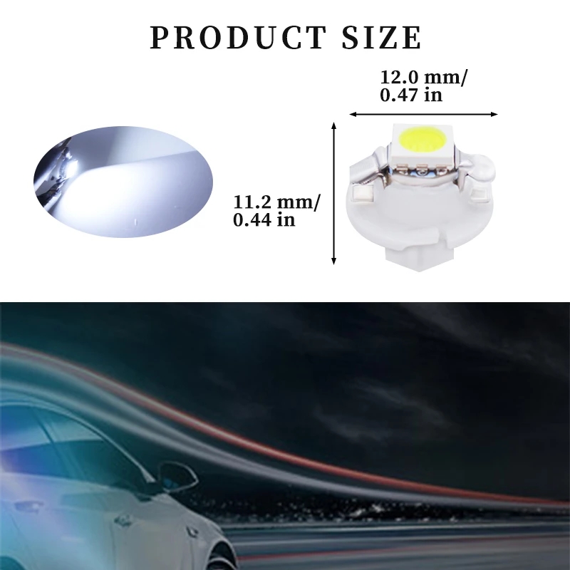 10 шт., 12 В, 7 цветов, B8.4,  – обзор и цена Grow Light T5