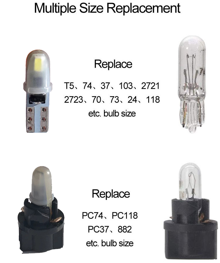 10 шт. T5 PC74 B8.5 светодиодн – обзор и цена Grow Light T5
